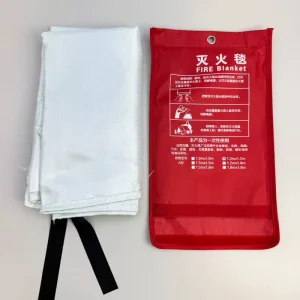 Fiberglass Fire Resistant Fire Blanket 6FT X 6FT Chemical & Oil Resistant Emergency Fire Prevention for Home