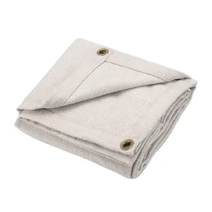 Fiberglass Fire Resistant Weld Protection Fireproof Blanket Custom Cutting