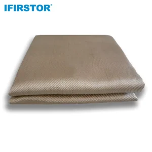 Fiberglass Fireproof Coated Welding Blanket Emergency Safety Fire Resistance Protection with Thickness