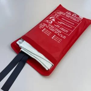 Fiberglass Fireproof Fire Blanket 6FT X 6FT Chemical Resistant Emergency Protection for Home Safety