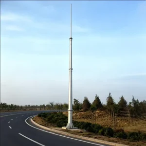 Field Quick Assemble Hot Dip Galvanized 15M Q235B Lightning Tower Grounded Industrial Factory Workshop Lightning Protection Rod