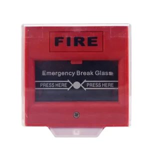 Fire Alarm Button Break Glass Warning Manual Call Point