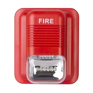 Fire Alarm Strobe Light Siren with Repeaters and Voice Broadcasting
