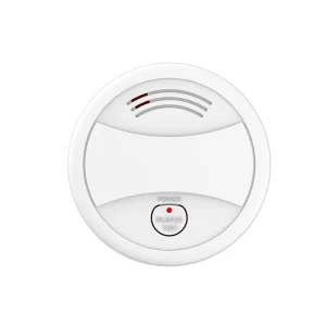 Fire Alarms Smart Wi-Fi Monitored Insect Proof Smoke Detectors System With Low Battery Reminder