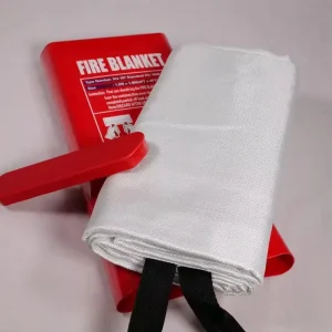 Fire Blanket Fire Fighting Protection Emergency Response Public Use Thickened Silicone Coated Fiberglass Class E Fire Fighting
