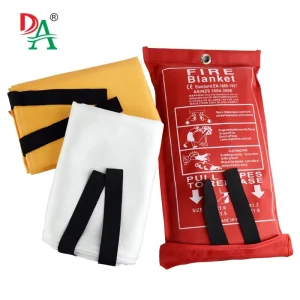 Fire Blanket Home Fireproof Safety Emergency Fiberglass CE GA1205 Certified 0.43 0.8mm Thickness Max Temp