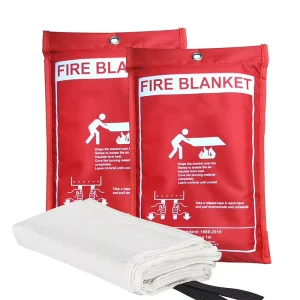 Fire Blanket Household High-temperature Resistant Glass Fiber Fireproof Cloth Multi Size Outdoor Fire Blanket