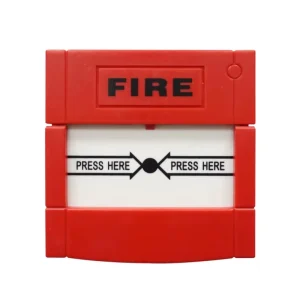 Fire Emergency Alarm System Reset Manual Call Button Without Protective Cover Manual Call Point