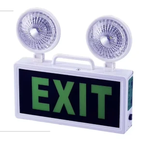Fire Emergency LED Light Safety Exit Indicator Two in one Indicator Sign Evacuation Emergency Lighting