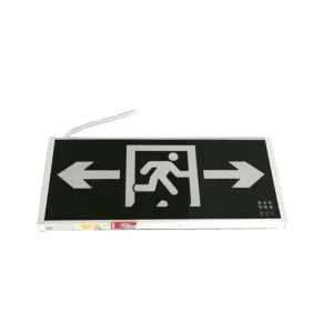 Fire Emergency Light Evacuation LED Indicator Light Emergency Passage Sign Safety Exit Marker Light 36V 24V