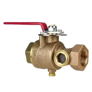 Fire Equipment Straight Test Drain Valve Brass Test Drain Valve