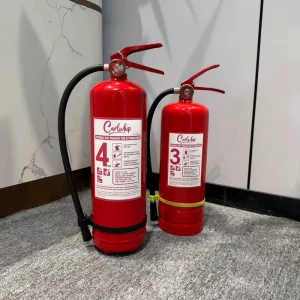 Fire Extinguisher ABC Dry Powder Stored Pressure CE Certified 4KG for School Office Fire
