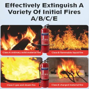 Fire Extinguisher Empty Cylinder 6kg D Class ABC Dry Powder Fire Extinguishers for Firefighting Equipment