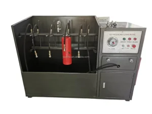 Fire Extinguisher Pressure Test Machine Test Pressure and Cleaning Machine