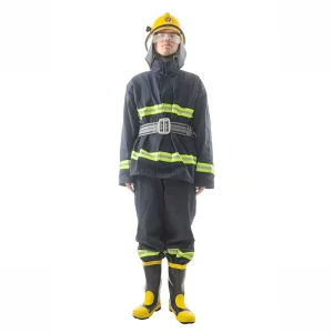 Fire Fight Clothing Fireman Suit Complete Waterproof Fire Flame Resistant with Helmet Boots Belt