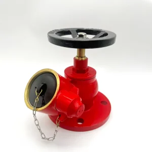 Fire Fighting Equipment 2-1/2″ Retractable Zinc Alloy Flange Landing Fire Hydrant Valve