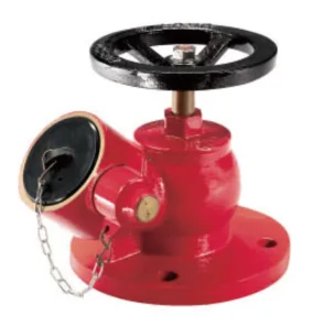 Fire Fighting Equipment CE Certified 2.5 Inch Indoor Fire Hydrant Brass Body Chrome Plated