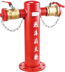 Fire Fighting Equipment Double Outlet Foam Fire Hydrant