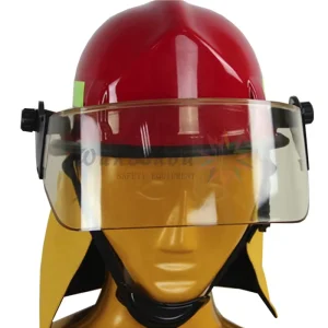Fire Fighting Equipment Fire Protection European Style Safety Fireman Helmet for Firefighter