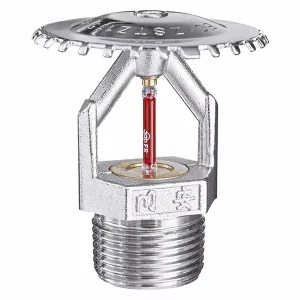 Fire Fighting Sprinkler System 68 Degree Glass Bulb Fire Sprinkler Head