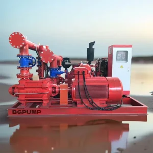 Fire Fighting Sprinkler System Fire Pump with Electric Jockey Pump Fire Fighting Water Pump