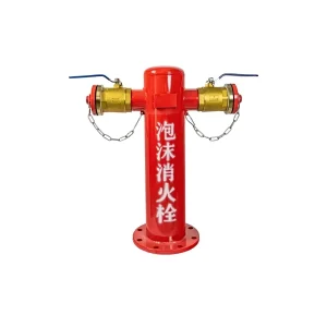 Fire Foam Hydrant for Fire Fighting Equipment Double Outlet Foam Fire Hydrant