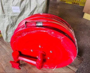 Fire Hose Reel Manual Swing Fire Hose Reel 20-30 Meters High Pressure Firefighting Equipment Accessory Fire Hydrant