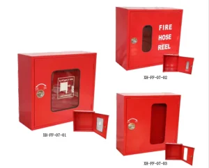 Fire Hose Reel Red Safety Cabinets Stainless Steel Carbon Steel Fire Cabinet