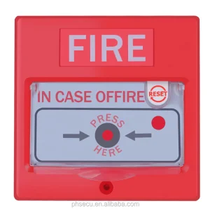 Fire Manual Call Point with LED Indication and Reset Key