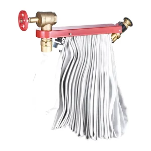 Fire Mild Steel Customizable Fire Hose Rack with Lay Flat Design for Class A B Fires