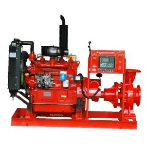 Fire Protection System Fire Fighting Water Pump Control Panel with Electric Jockey Diesel Pump Enclosed Packaged Sprinkler