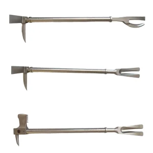 Fire Rescue Pry Bar High Carbon Steel Multifunction Prying Demolition Tool Halligan Bar Fire Rescue Professional Pry Bar