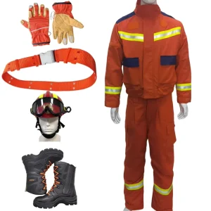 Fire Rescue Suit for Fireman Firefighting Uniform Workwear Aramid Nomex Suit for Firefighters