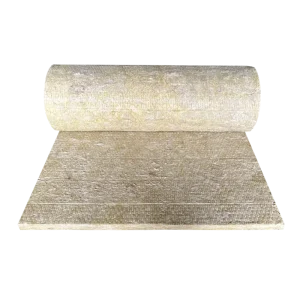 Fire Resistant Thermal Insulation Grey Rock Wool Felt Rock Wool Blanket Acoustic Performance