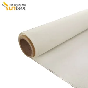 Fire Retardant PU Fiberglass Cloth Fireproof Safe Material