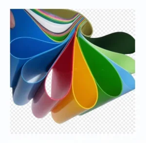 Fire Retardant PVC Coated Polyester Fabric Fireproof PVC Knife Coated Fabric Tarpaulin