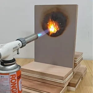 Fire Retardant Plywood E0 Certified Building Board Flame Resistant Waterproof Construction Material
