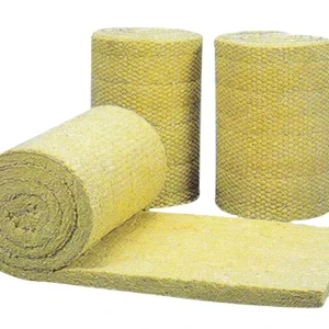 Fire Rock Wool Insulation Soundproofing Wire Mesh Thermal Insulation Rock Wool Blankets Roll