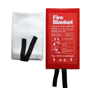 Fire Safety 550 Degree Celsius Resistant Fire Retardant Blanket for Home School Hotel Kitchen