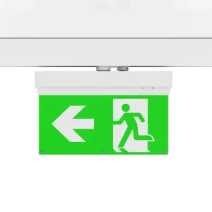 Fire Safety Green Exit Sign Board LED Emergency Exit Signal Light Exit Sign