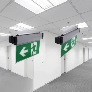 Fire Safety Running Man Emergency Exit Sign Self Test LED Emergency Exit Sign Building 220V LED Running Emergency Sign