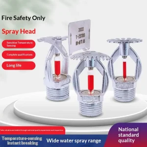 Fire Sprinkler Nozzle 68 Up Down Spray Drop Type 57 93 141 Upright Spray Head Model ZSTZ Sensitive Temperature Long Service Life