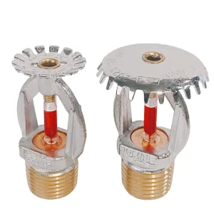 Fire Sprinkler for Fire Protection System 1 2inch Globe Standard Response 5mm Glass Bulb Brass Fire Sprinkler Head
