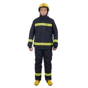 Fire Suit 4 Layers Firefighter Protection Fire Safety Suit for Firemen