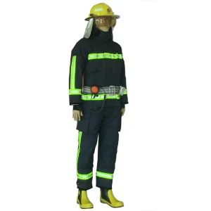 Fire Suit Waterproof Fireproof Fire Fighting Suit Complete Kits Firemen Overalls Fireman’s Outfit Fire Fighter Equipment