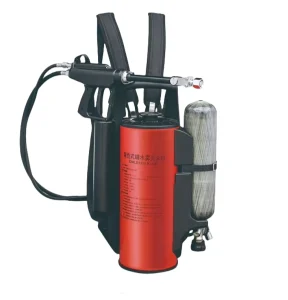 Fire Suppression System 12L Manual Backpack Water Mist Fire Extinguishing Device