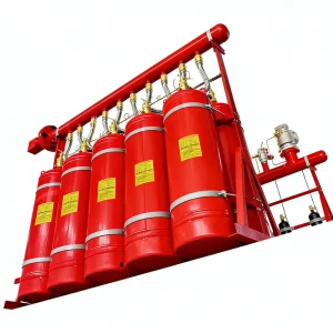 Fire Suppression System Clean Agent Automatic Gas Fire Fm200 Suppression System For Computer and Electronic Equipment Room