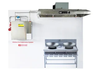 Fire Suppression System for Commercial Cooking Applications