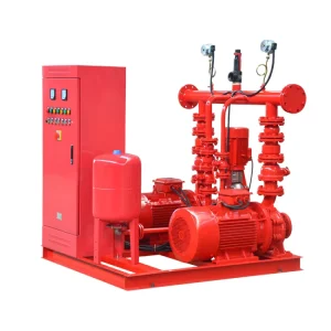 Fire System Pump With Cabinet Diesel Electric Jocky Pump Set Fire Fighting System Factory For Building Project