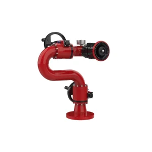 Fire Water Cannon for Fire Suppression System 304SS Fixed Manual Hand Wheel Fire Monitor for Fire Rescue Industry Fire Truck